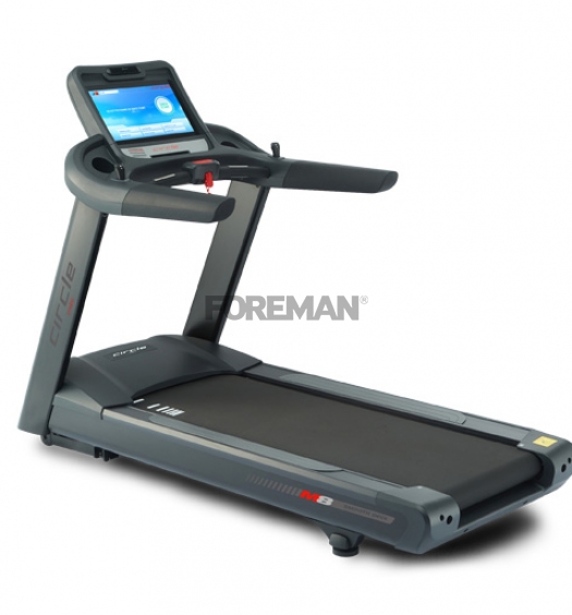 Профессиональная беговая дорожка Circle Fitness M8 E Plus с полотном 153×58 см и скоростью до 25 км/ч