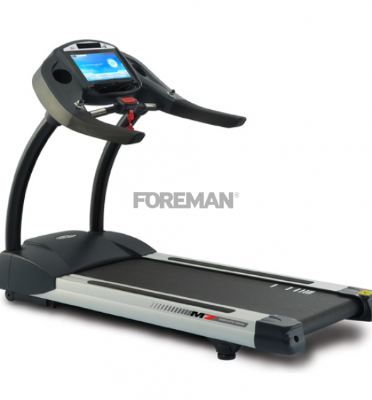 Коммерческая беговая дорожка Circle Fitness M7L E Plus с полотном 153×55 см и мультимедийной консолью