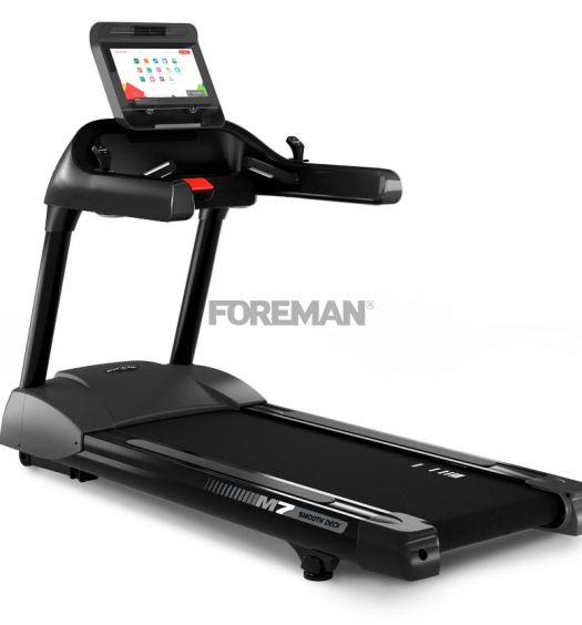 Коммерческая беговая дорожка CIRCLE FITNESS M7 LUXURY с консолью TFT LCD 15,6" и системой амортизации Smooth Deck