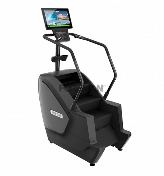 Профессиональный эскалатор PRECOR StairClimber SCL 895 с сенсорной консолью P94 и динамическим контролем скорости шагов