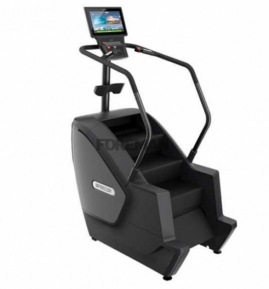 Профессиональный эскалатор PRECOR StairClimber SCL 885 с сенсорной консолью P84 и динамическим контролем скорости шагов