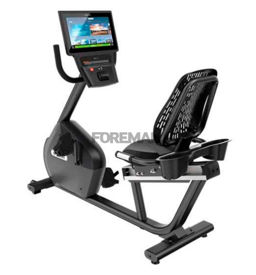 Профессиональный горизонтальный велотренажер PRECOR RBK 685 с вентилируемым сиденьем Air Flex и консолью P84