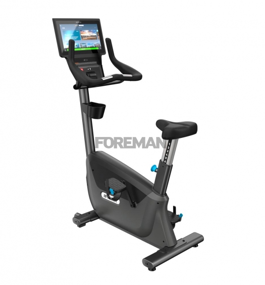 Профессиональный вертикальный велотренажер PRECOR UBK 685 с регулируемым сиденьем, тремя вариантами хвата и консолью P84