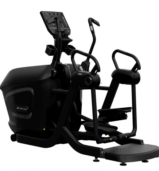 Эллиптический тренажер STAR TRAC VersaStrider с технологией MyStride, LED-консолью, шагом 25–81 см и регулировками на рукоятках