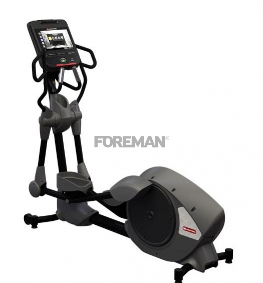 Эллиптический тренажер STAR TRAC Rear Drive Elliptical с сенсорной консолью 15", длиной шага 47 см, регулируемыми рукоятками и Bluetooth