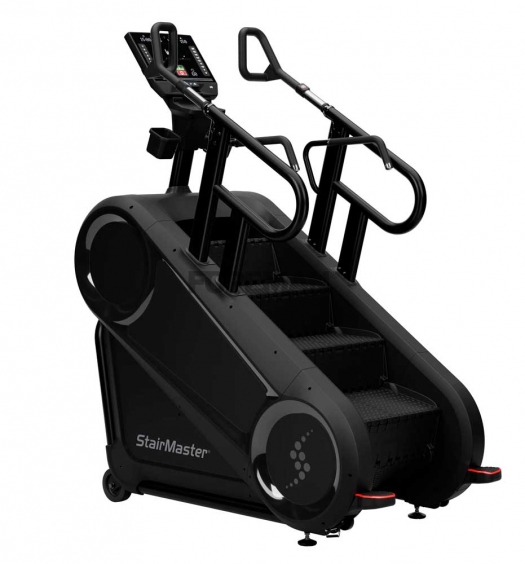 Профессиональный тренажер-лестница STAIRMASTER 10G с режимом OverDrive, 25 уровнями скорости и LED-консолью OpenHub