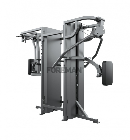 FD-890 Баттерфляй, задние дельты, жим от груди, гребная тяга с упором на грудь